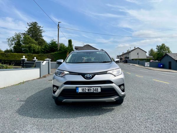 Toyota RAV4 SUV, Petrol Hybrid, 2018, Grey