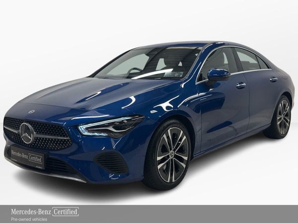 Mercedes-Benz CLA Saloon, Petrol Hybrid, 2024, Blue