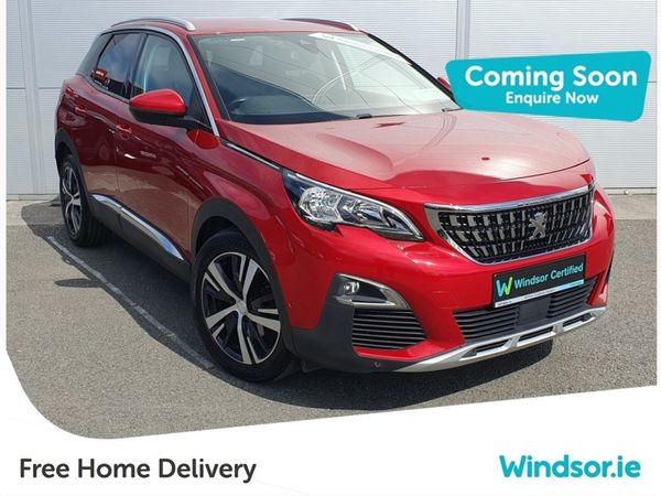 Peugeot 3008 MPV, Diesel, 2019, Red