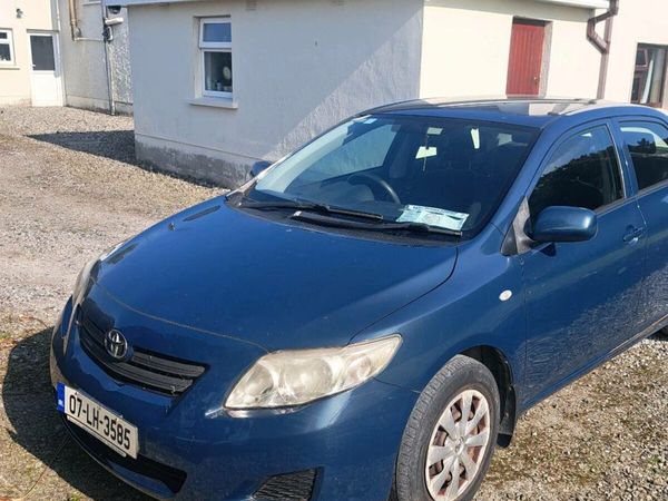 Toyota Corolla Saloon, Petrol, 2007, Blue