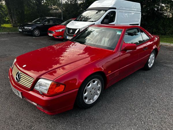 Mercedes-Benz 300 Coupe, Petrol, 1990, Red