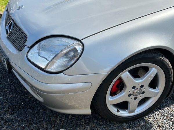 Mercedes-Benz SLK Coupe, Petrol, 2003, Silver