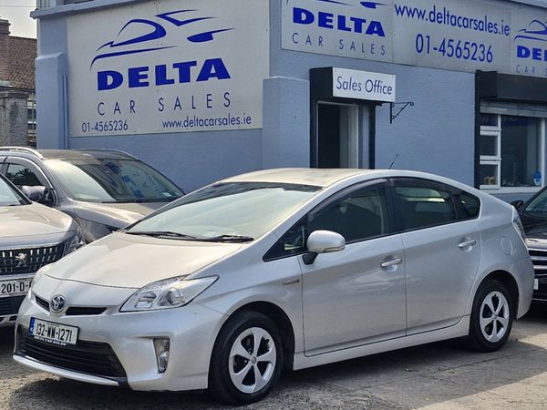 Toyota Prius Hatchback, Petrol Hybrid, 2013, Silver