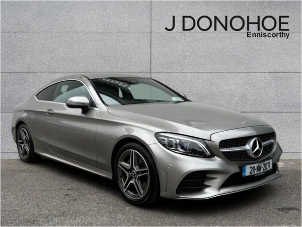 Mercedes-Benz C-Class Coupe, Diesel, 2021, Silver