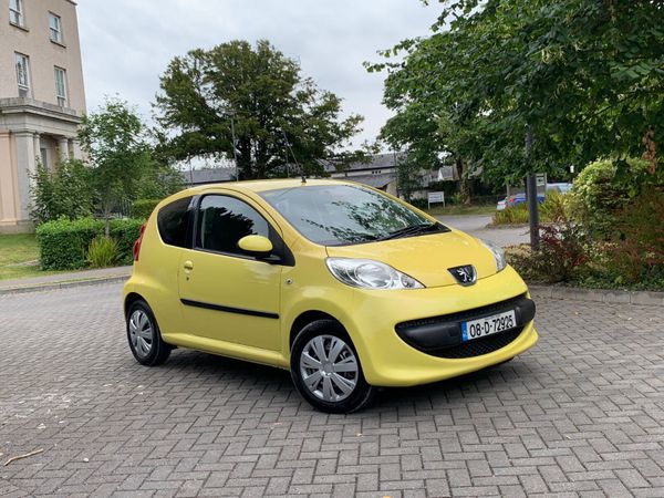 Peugeot 107 Hatchback, Petrol, 2008, Yellow