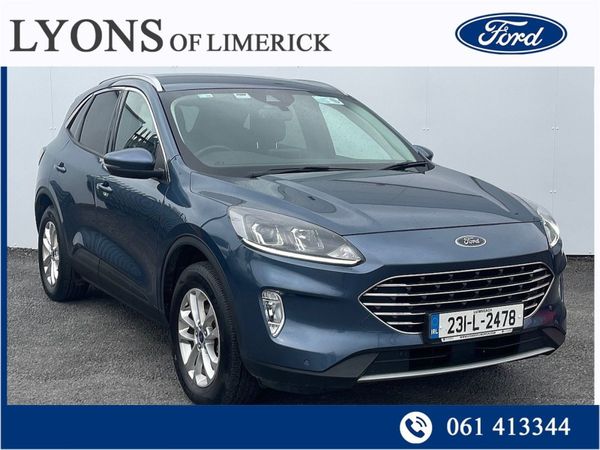 Ford Kuga SUV, Petrol Plug-in Hybrid, 2023, Blue