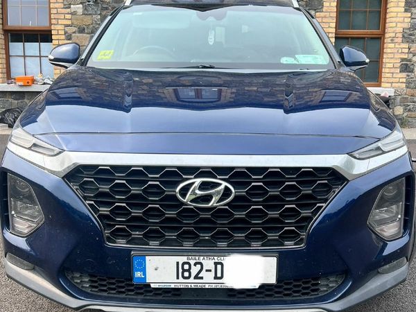 Hyundai Santa Fe SUV, Diesel, 2018, Blue