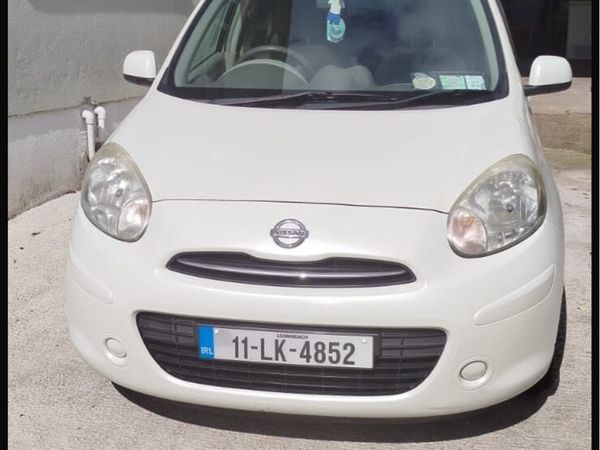Nissan March Hatchback, Petrol, 2011, White