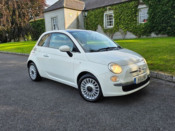 Fiat 500 Hatchback, Petrol, 2011, White
