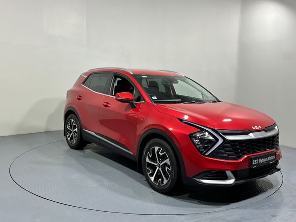 Kia Sportage SUV, Petrol Hybrid, 2023, Red