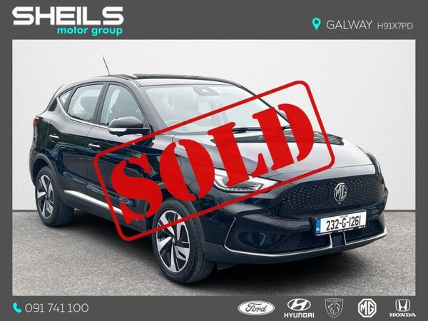 MG ZS Hatchback, Electric, 2023, Black