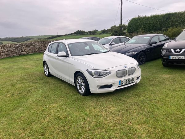 BMW 1-Series Hatchback, Petrol, 2015, White