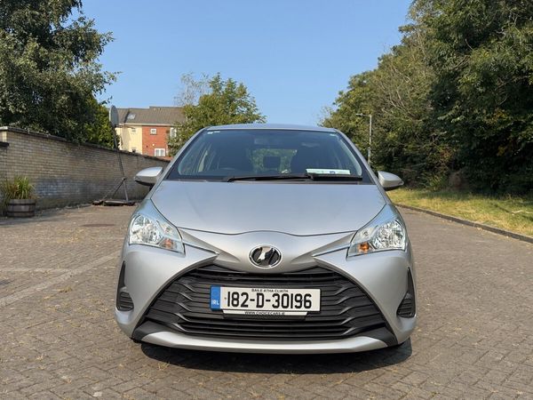 Toyota Vitz Hatchback, Petrol, 2018, Silver