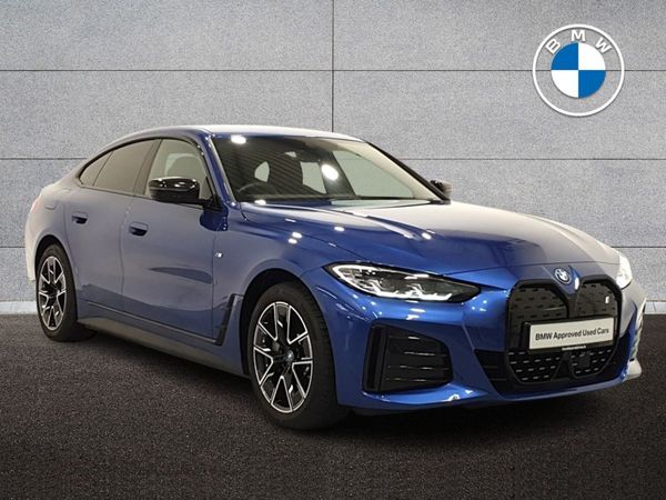 BMW i4 Hatchback, Electric, 2024, Blue