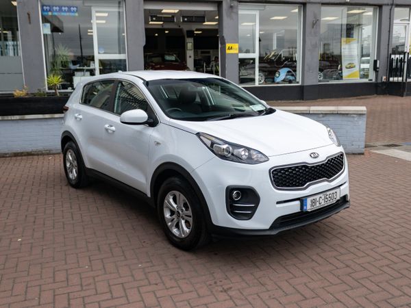Kia Sportage SUV, Petrol, 2018, White