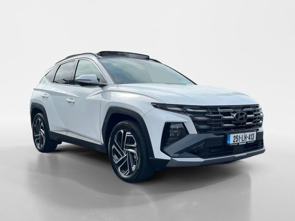 Hyundai Tucson SUV, Petrol Plug-in Hybrid, 2025, White