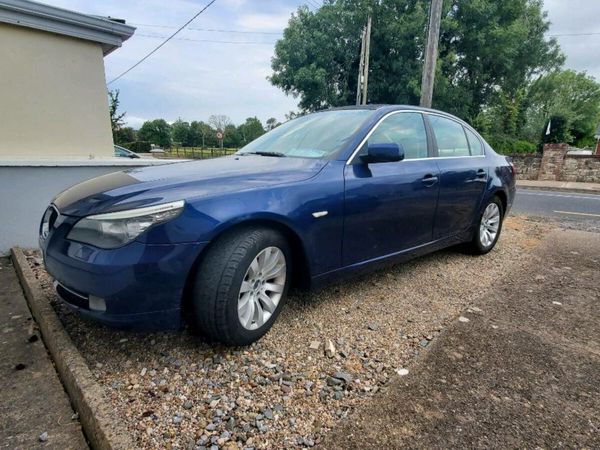 BMW 5-Series Saloon, Diesel, 2009, Blue