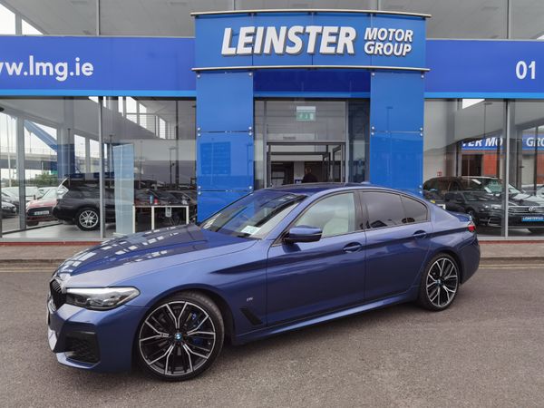 BMW 5-Series Saloon, Diesel, 2022, Blue