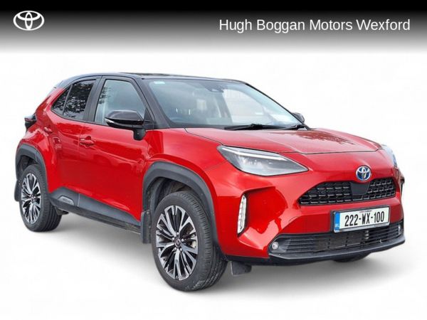 Toyota Yaris Hatchback, Petrol Hybrid, 2022, Red
