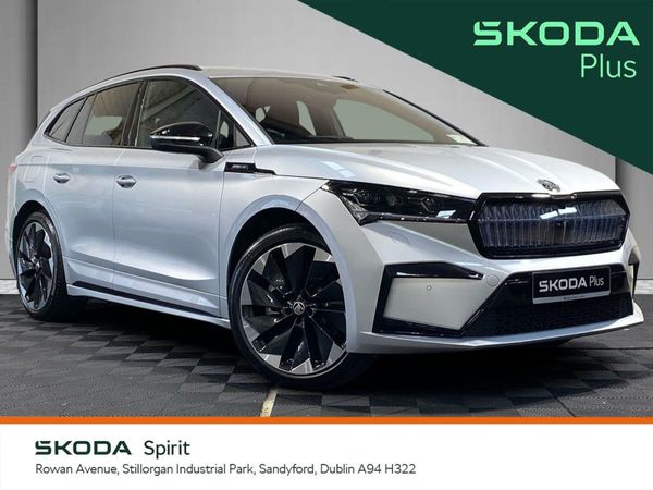 Skoda Enyaq Estate, Electric, 2025, Silver