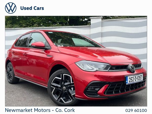 Volkswagen Polo Hatchback, Petrol, 2025, Red
