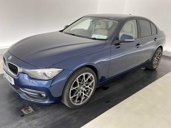 BMW 3-Series Saloon, Diesel, 2016, Blue