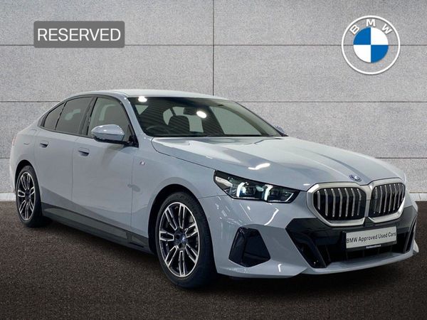 BMW 5-Series Saloon, Petrol Plug-in Hybrid, 2024, Grey