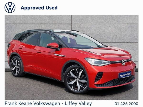 Volkswagen ID.4 SUV, Electric, 2022, Red