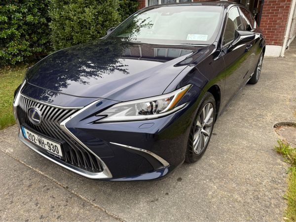 Lexus ES Saloon, Petrol Hybrid, 2020, Blue