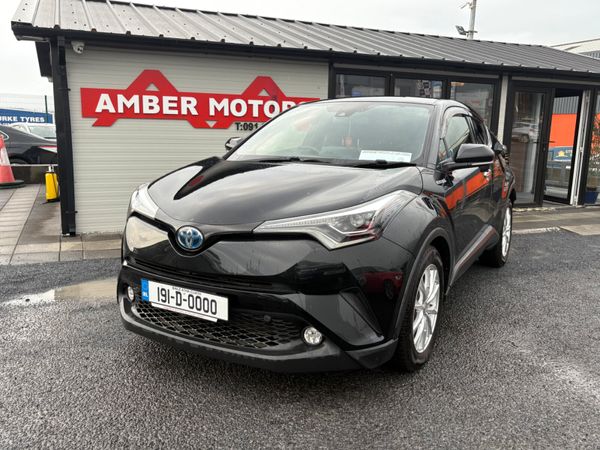 Toyota C-HR SUV, Petrol Hybrid, 2019, Black