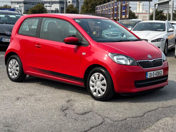 Skoda Citigo Hatchback, Petrol, 2013, Red