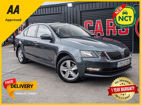 Skoda Octavia Saloon, Petrol, 2017, Grey