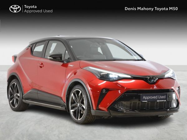 Toyota C-HR SUV, Petrol Hybrid, 2022, Red