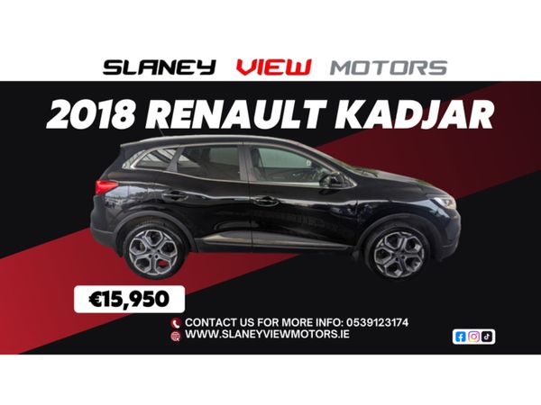 Renault Kadjar SUV, Diesel, 2018, Black