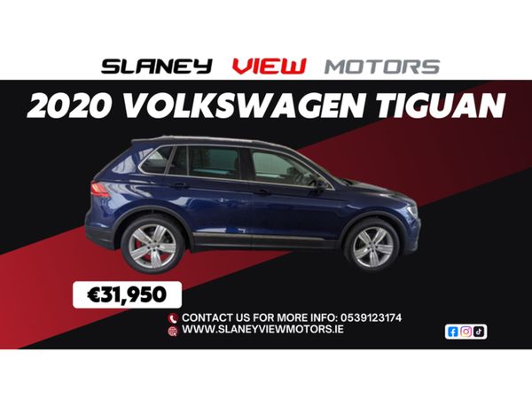 Volkswagen Tiguan Estate, Diesel, 2020, Blue