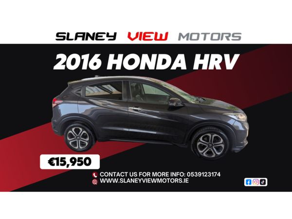 Honda HR-V SUV, Petrol, 2016, Black