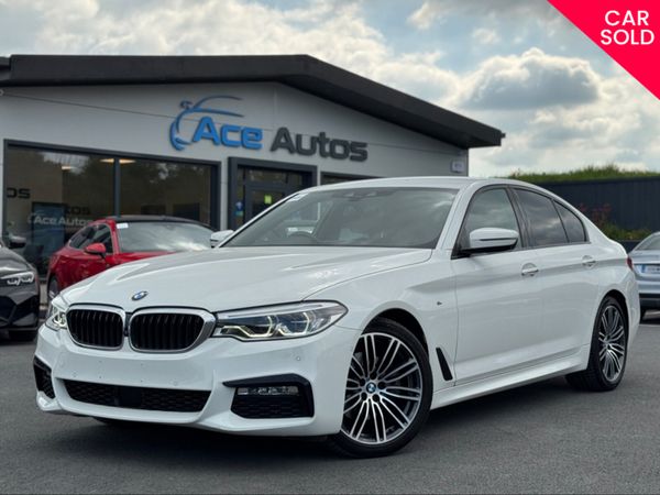 BMW 5-Series Saloon, Diesel, 2018, White