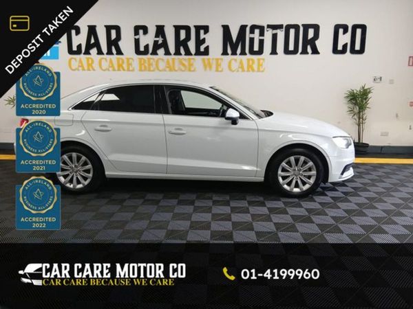 Audi A3 Saloon, Petrol, 2016, White
