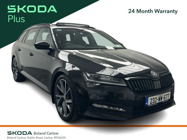 Skoda Superb Estate, Diesel, 2023, Black
