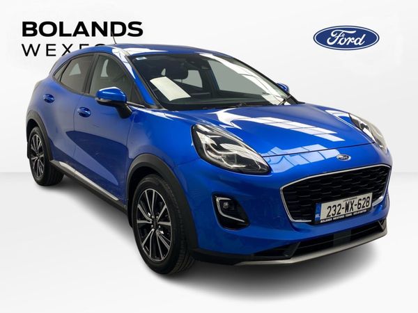 Ford Puma MPV, Petrol Hybrid, 2023, Blue