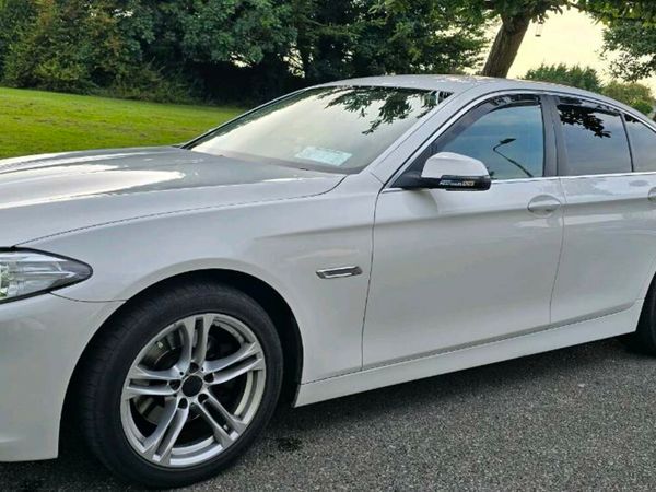 BMW 5-Series Saloon, Diesel, 2014, White
