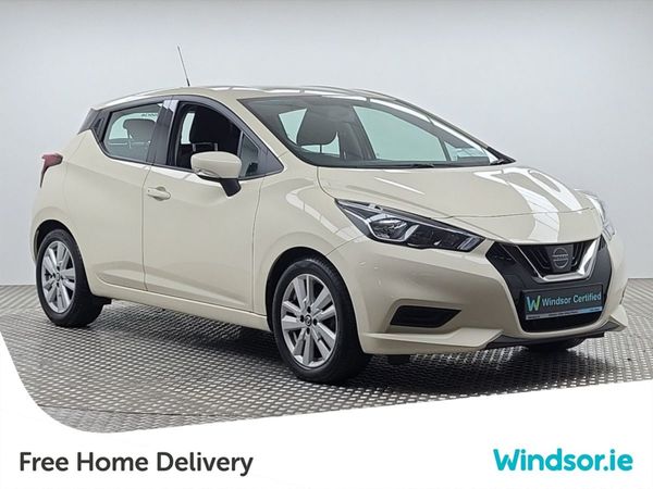 Nissan Micra Hatchback, Petrol, 2021, White