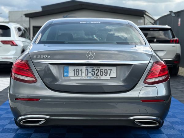 Mercedes-Benz E-Class Saloon, Petrol Plug-in Hybrid, 2018, Grey