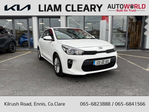 Kia Rio Hatchback, Diesel, 2017, White