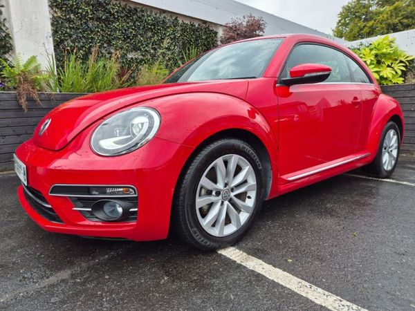 Volkswagen Beetle Hatchback, Petrol, 2018, Red