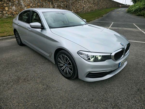 BMW 5-Series Saloon, Diesel, 2018, Grey