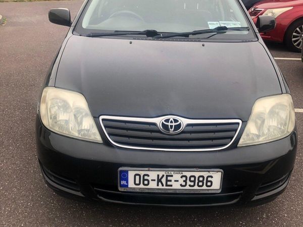 Toyota Corolla Saloon, Petrol, 2006, Black