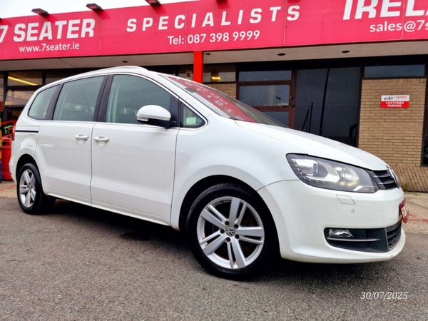 Volkswagen Sharan MPV, Petrol, 2017, White