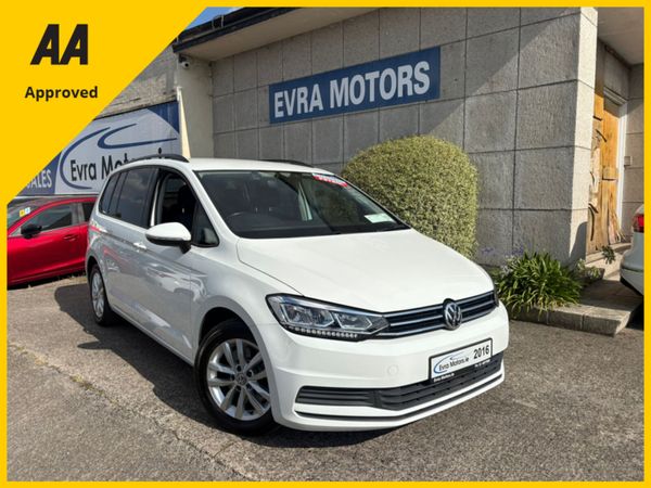 Volkswagen Touran MPV, Petrol, 2016, White