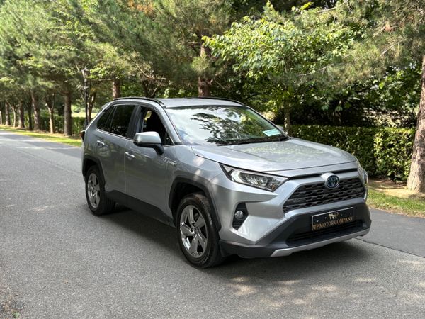 Toyota RAV4 SUV, Petrol Hybrid, 2021, Silver